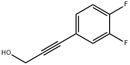 3-(3,4-difluorophenyl)prop-2-yn-1-ol Structure