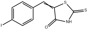 5-(4-iodobenzylidene)rhodanine Structure