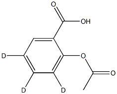 Acetylsalicylic Acid-d3 Structure