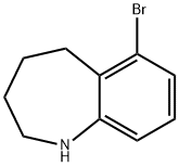6-BroMo-2,3,4,5-tetrahydro-1H-benzo[b]azepine Structure