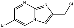 6-Bromo-2-(chloromethyl)imidazo[1,2-a]pyrimidine Structure