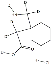 Gabapentin-d6 HCl Structure