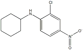 2-chloro-N-cyclohexyl-4-nitroaniline Structure