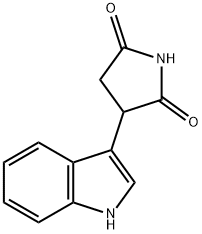 3-(1H-indol-3-yl)pyrrolidine-2,5-dione Structure