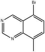 5-Bromo-8-methylquinazoline Structure
