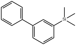 Silane,[1,1'-biphenyl]-3-yltrimethyl- Structure