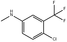 (4-Chloro-3-trifluoromethyl-phenyl)-methyl-amine Structure