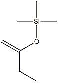 Silane, trimethyl(1-methylenepropoxy)- Structure
