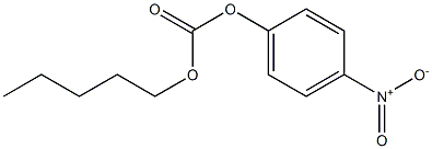 Carbonic acid, 4-nitrophenyl pentyl ester Structure