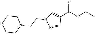 Ethyl 1-(2-Morpholinoethyl)-1H-Pyrazole-4-Carboxylate Structure