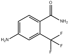 4-Amino-2-(trifluoromethyl)benzamide Structure
