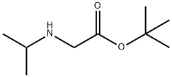 Glycine, N-(1-methylethyl)-, 1,1-dimethylethyl ester Structure