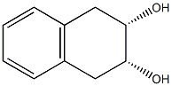 cis-1,2,3,4-tetrahydronaphthalene-2,3-diol Structure