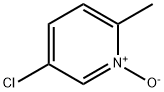 5-chloro-2-methylpyridine-N-oxide Structure
