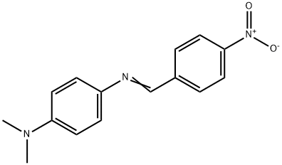 1,4-Benzenediamine, N,N-dimethyl-N'-[(4-nitrophenyl)methylene]- Structure