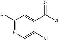 2,5-Dichloropyridine-4-carbonyl chloride Structure