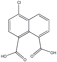 4-chloronaphthalene-1,8-dicarboxylic acid Structure