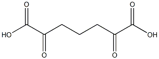 Heptanedioic acid, 2,6-dioxo- Structure