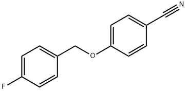 4-(4-Fluoro-benzyloxy)-benzonitrile Structure