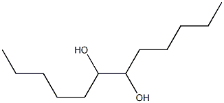 6,7-Dodecanediol Structure