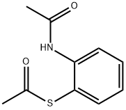 Ethanethioic acid,S-[2-(acetylamino)phenyl] ester Structure