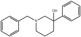 1-benzyl-3-phenyl-piperidin-3-ol Structure