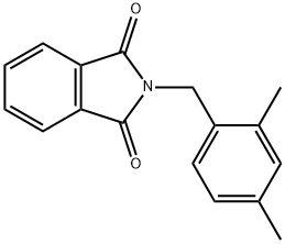 2-(2,4-dimethylbenzyl)isoindoline-1,3-dione Structure