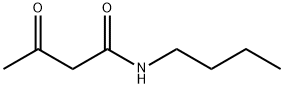 Butanamide, N-butyl-3-oxo- Structure