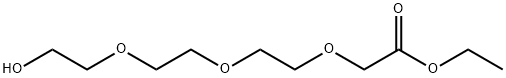 ethyl 2-(2-(2-(2-hydroxyethoxy)ethoxy)ethoxy)acetate Structure
