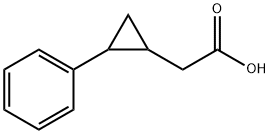 (2-Phenyl-cyclopropyl)-acetic acid Structure