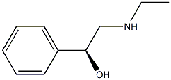 (S)-2-(ETHYLAMINO)-1-PHENYLETHANOL Structure