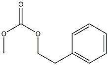 Carbonic acid, methyl 2-phenylethyl ester Structure