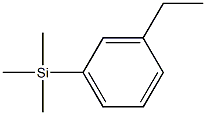 (3-ethylphenyl)-trimethyl-silane Structure