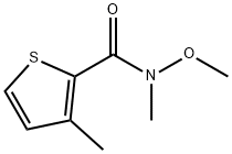 N-methoxy-N,3-dimethylthiophene-2-carboxamide Structure