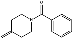 Piperidine, 1-benzoyl-4-methylene- Structure