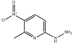 Pyridine,6-hydrazinyl-2-methyl-3-nitro- Structure
