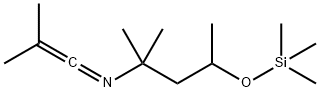 2-methyl-N-(2-methyl-4-trimethylsilyloxypentan-2-yl)prop-1-en-1-imine Structure
