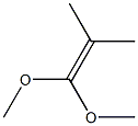 1-Propene, 1,1-dimethoxy-2-methyl- Structure