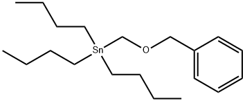 Stannane, tributyl[(phenylmethoxy)methyl]- Structure