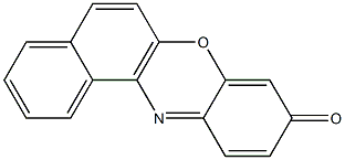 9H-Benzo[a]phenoxazin-9-one Structure