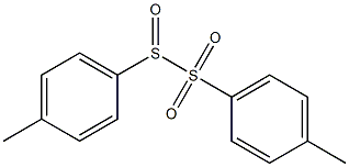 Benzene, 1-methyl-4-[[(4-methylphenyl)sulfinyl]sulfonyl]- Structure