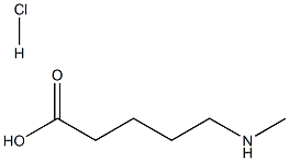 5-(Methylamino)pentanoic acid HCl Structure