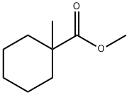 Cyclohexanecarboxylic acid, 1-methyl-, methyl ester Structure