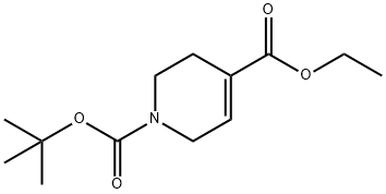 1,4(2H)-Pyridinedicarboxylic acid, 3,6-dihydro-, 1-(1,1-dimethylethyl) 4-ethyl ester Structure