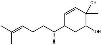 5-[(1R)-1,5-Dimethyl-4-hexen-1-yl]-2-methyl-3-cyclohexene-1,1-diol Structure
