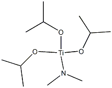 Tris(i-propoxy)dimethylaminotitanium, 97% Structure