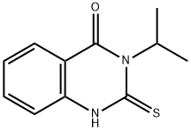 1,2-DIHYDRO-3-ISOPROPYL-2-THIOXO-4(3H)-QUINAZOLINONE Structure