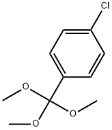 1-Chloro-4-(trimethoxymethyl)benzene Structure