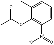 2-METHYL-6-NITROPHENYL ACETATE Structure