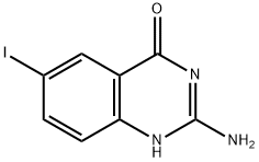 2-Amino-6-iodoquinazolin-4(1H)-one Structure